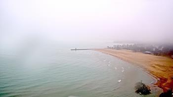 Weather camera view of Edgewater Beach.
