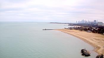 Weather camera view of Edgewater Beach.