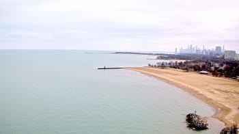 Weather camera view of Edgewater Beach.