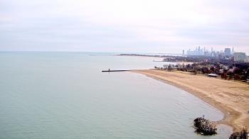 Weather camera view of Edgewater Beach.