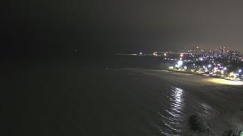 Weather camera view of Edgewater Beach.