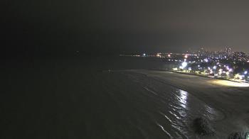 Weather camera view of Edgewater Beach.