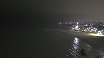 Weather camera view of Edgewater Beach.