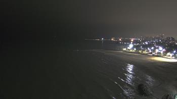Weather camera view of Edgewater Beach.
