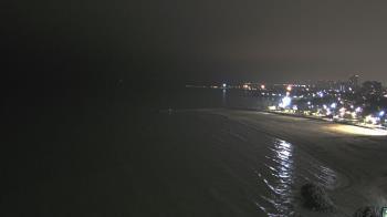Weather camera view of Edgewater Beach.