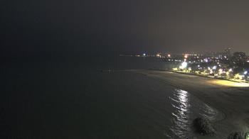 Weather camera view of Edgewater Beach.