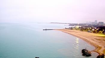 Weather camera view of Edgewater Beach.