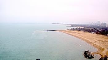 Weather camera view of Edgewater Beach.