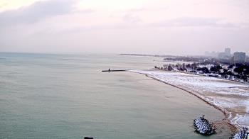 Weather camera view of Edgewater Beach.