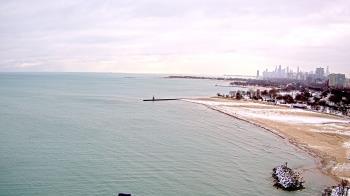 Weather camera view of Edgewater Beach.