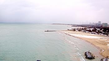 Weather camera view of Edgewater Beach.