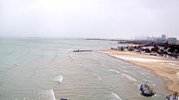 Weather camera view of Edgewater Beach.