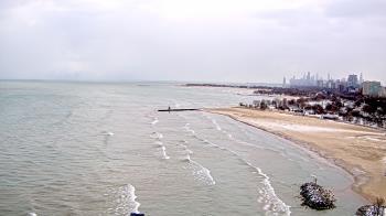 Weather camera view of Edgewater Beach.