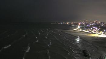 Weather camera view of Edgewater Beach.