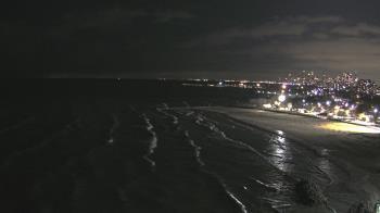 Weather camera view of Edgewater Beach.