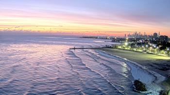 Weather camera view of Edgewater Beach.