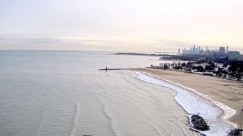 Weather camera view of Edgewater Beach.