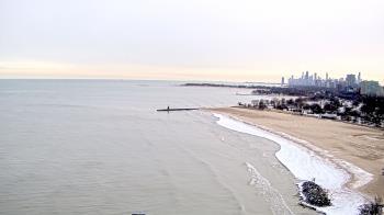 Weather camera view of Edgewater Beach.