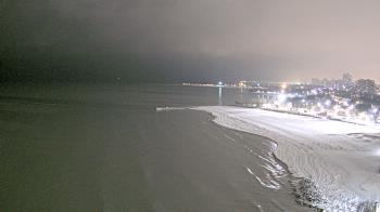 Weather camera view of Edgewater Beach.