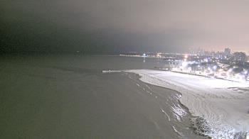 Weather camera view of Edgewater Beach.