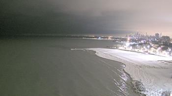 Weather camera view of Edgewater Beach.