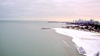 Weather camera view of Edgewater Beach.