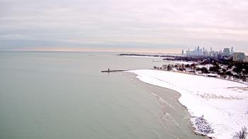 Weather camera view of Edgewater Beach.