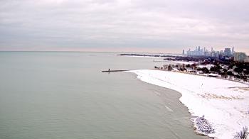 Weather camera view of Edgewater Beach.