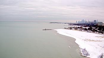 Weather camera view of Edgewater Beach.
