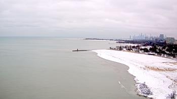 Weather camera view of Edgewater Beach.