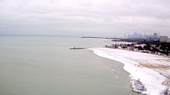Weather camera view of Edgewater Beach.