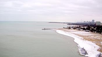 Weather camera view of Edgewater Beach.