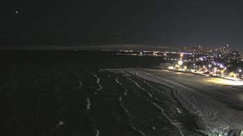 Weather camera view of Edgewater Beach.