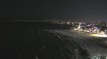 Weather camera view of Edgewater Beach.