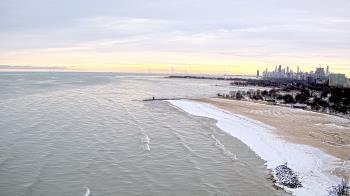 Weather camera view of Edgewater Beach.