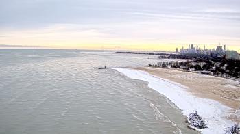 Weather camera view of Edgewater Beach.