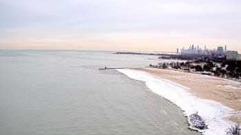 Weather camera view of Edgewater Beach.