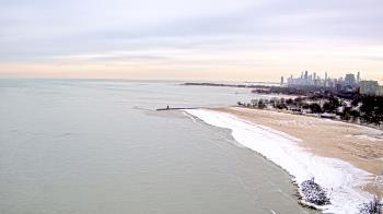Weather camera view of Edgewater Beach.