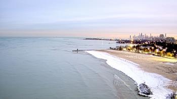 Weather camera view of Edgewater Beach.