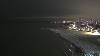Weather camera view of Edgewater Beach.