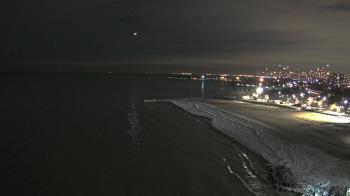 Weather camera view of Edgewater Beach.