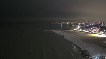 Weather camera view of Edgewater Beach.