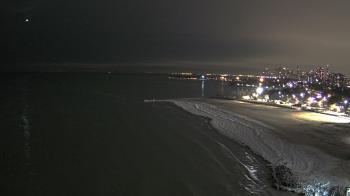 Weather camera view of Edgewater Beach.