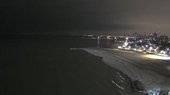 Weather camera view of Edgewater Beach.