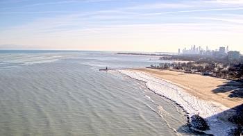Weather camera view of Edgewater Beach.