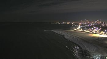 Weather camera view of Edgewater Beach.