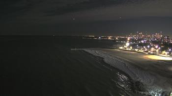 Weather camera view of Edgewater Beach.