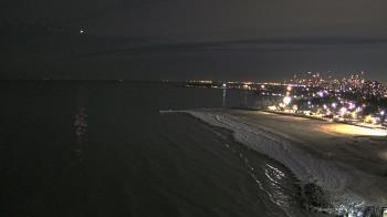 Weather camera view of Edgewater Beach.