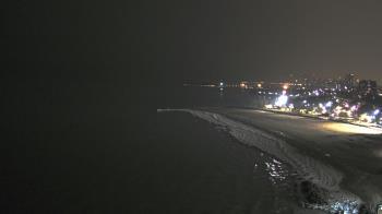 Weather camera view of Edgewater Beach.