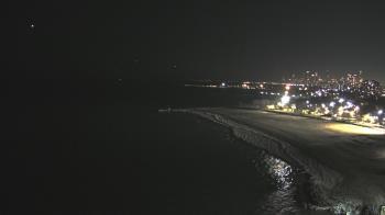 Weather camera view of Edgewater Beach.